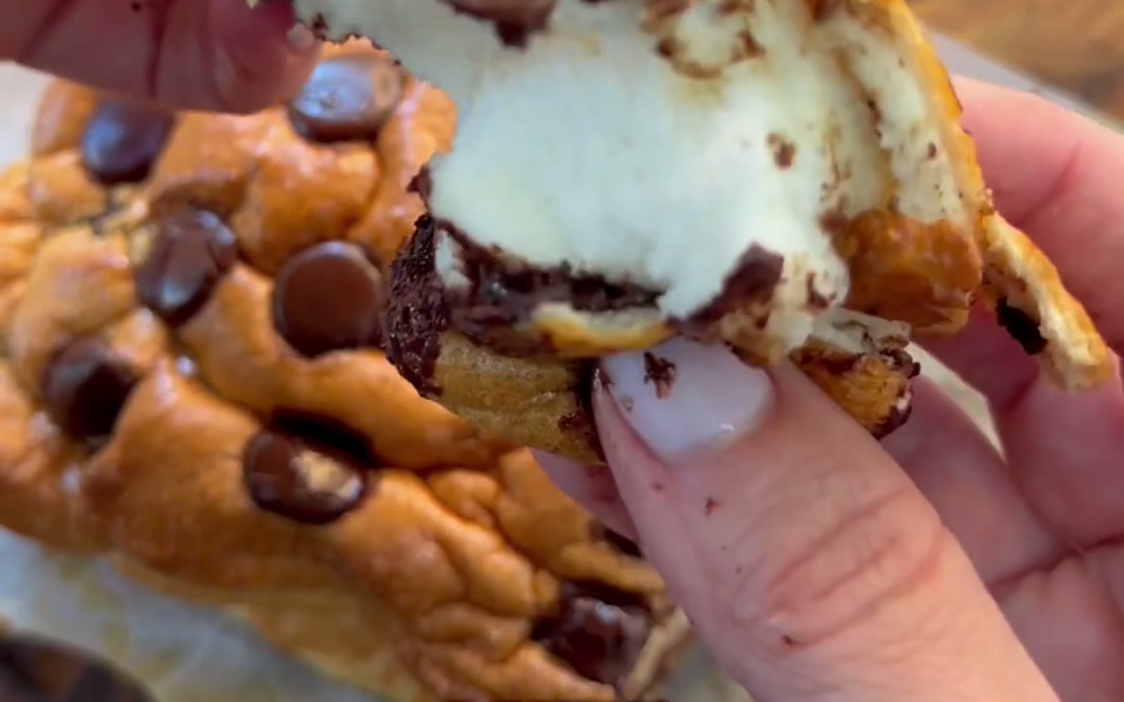 Chocolate Melt Cloud Bread recipe